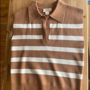 Anthropologie Maeve sweater vest top
